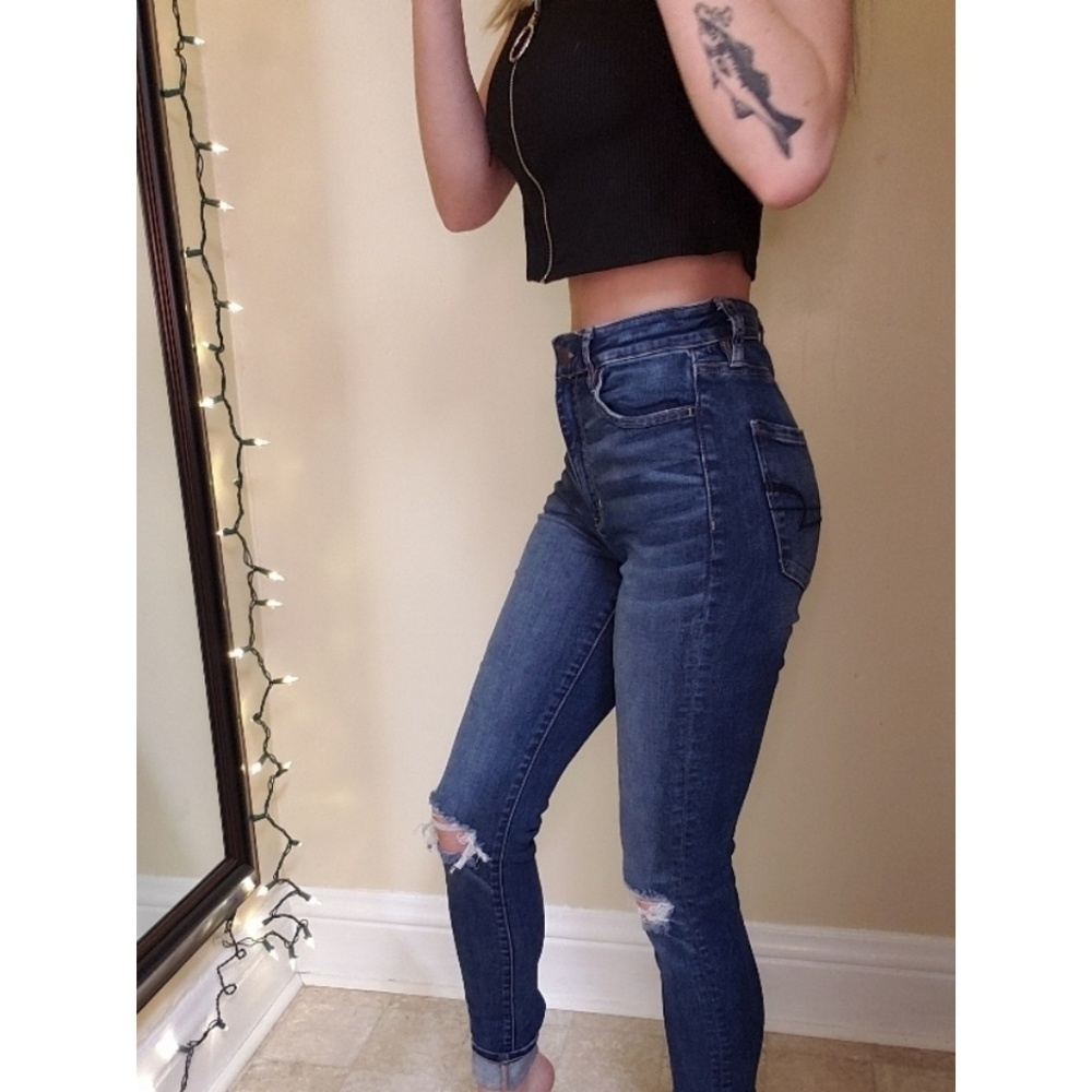 AE super hi-rise jegging